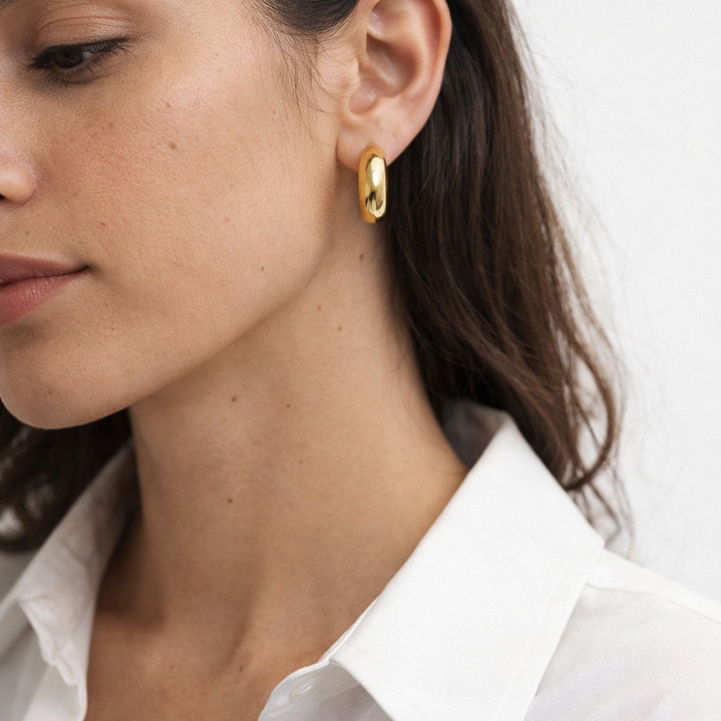 Chunky Hoop Earring