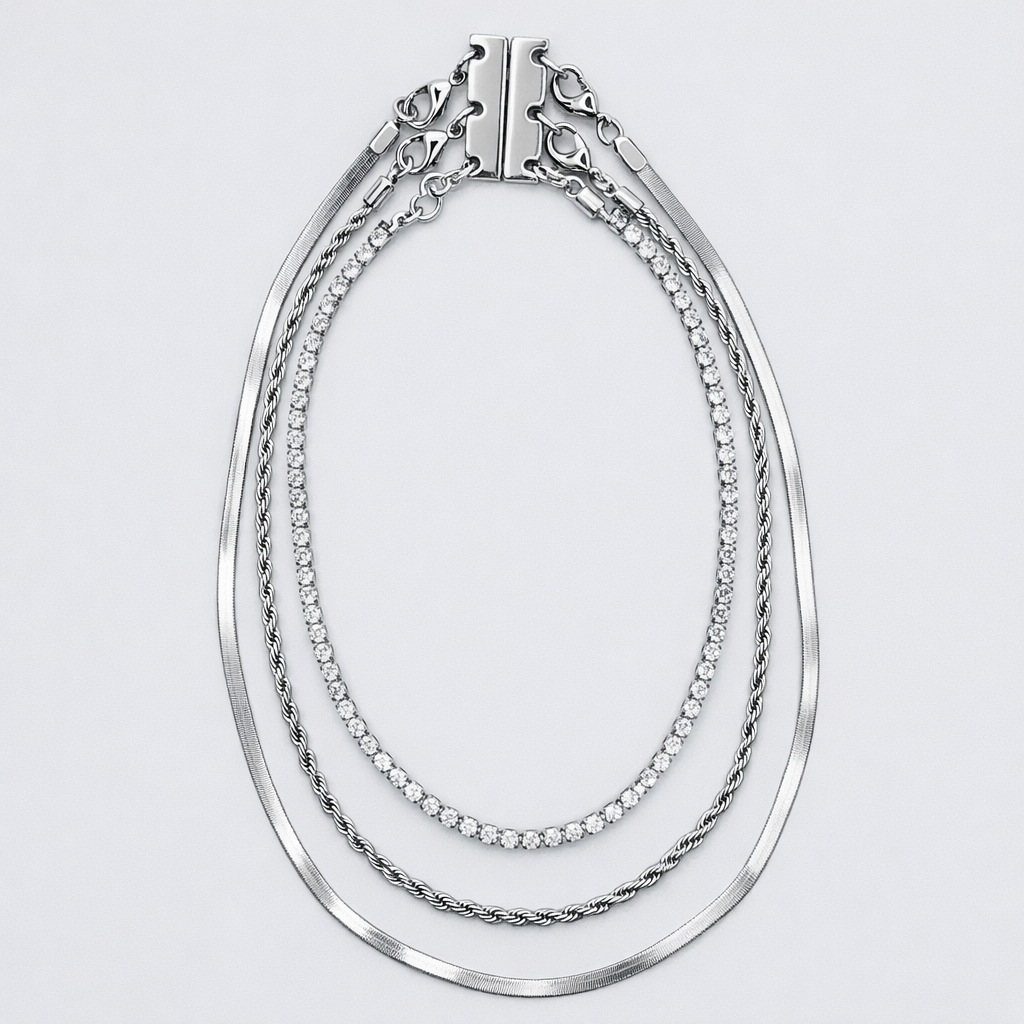 Lucy Necklace Silver