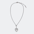 Love Me 2 Necklace Silver