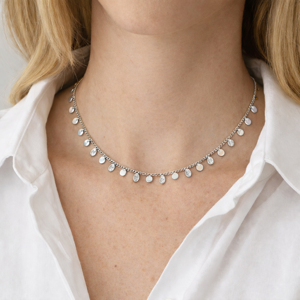 Linda Necklace Silver