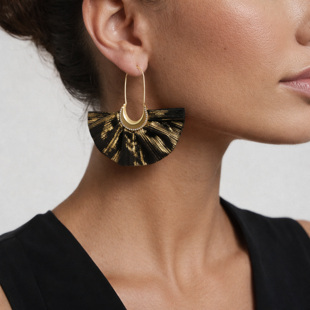 Fan Earrings