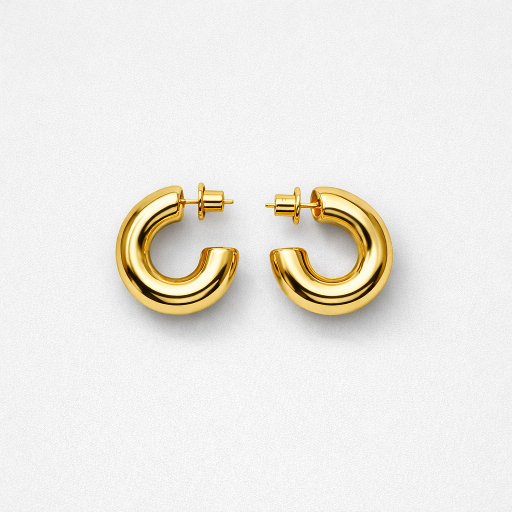 Chunky Hoop Earring