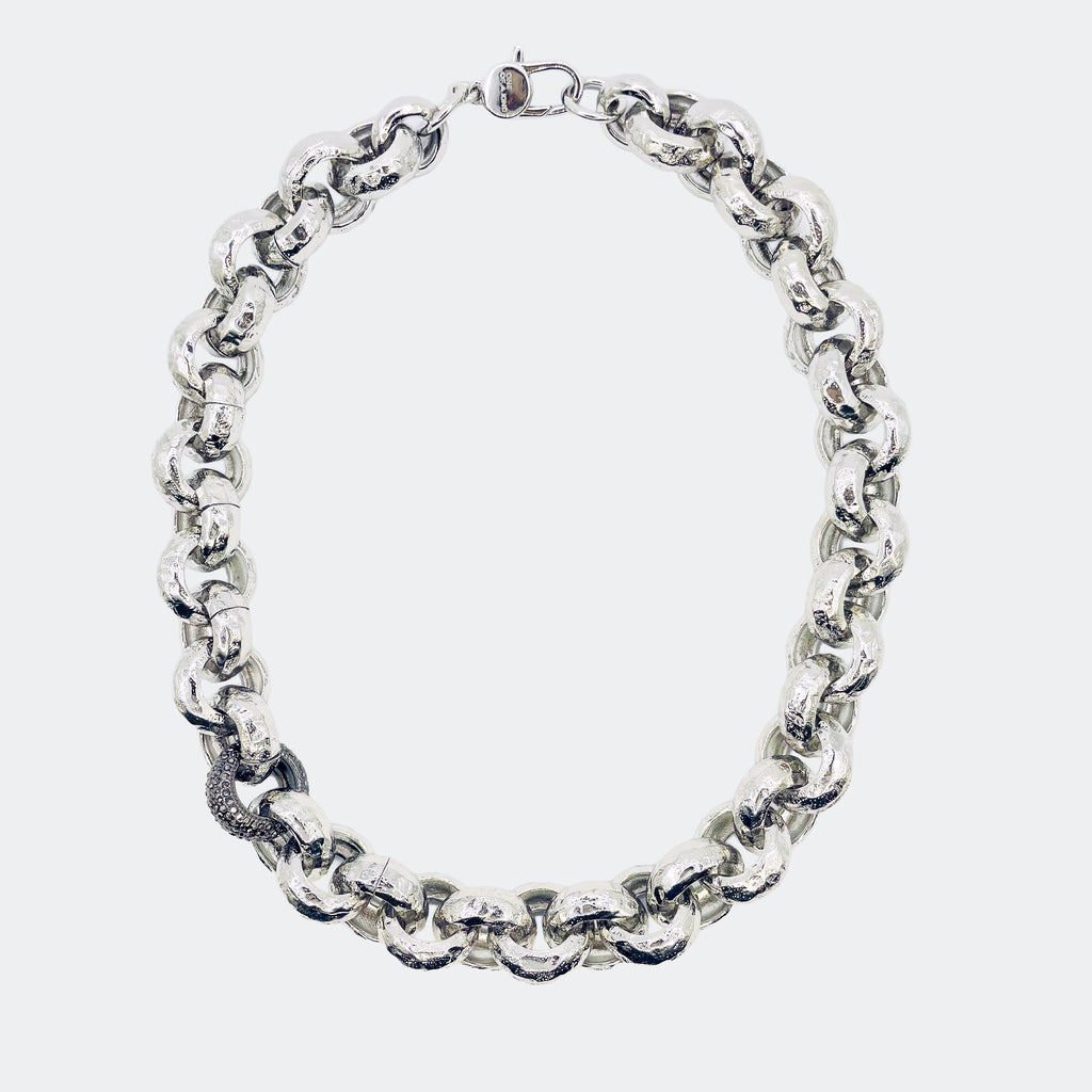 Rolo Deluxe Necklace Silver